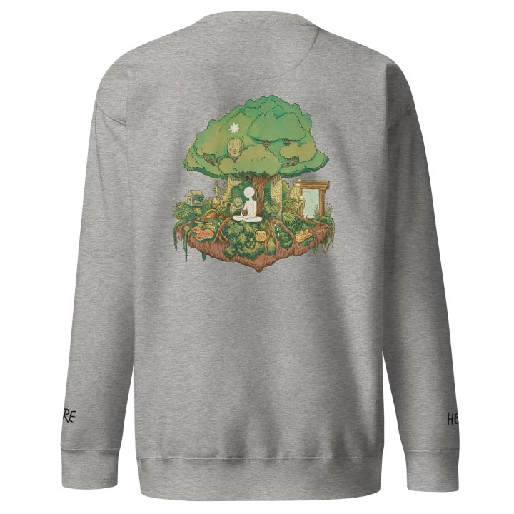 here (not rly) there - crewneck [B] product image (2)