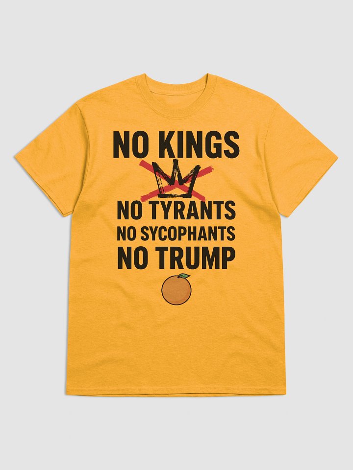 No Kings No Tyrants T Shirt March 28 Protest Yellow Shirts product image (1)