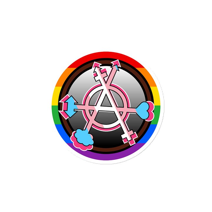 Gender Anarchy Symbol Magnet product image (2)