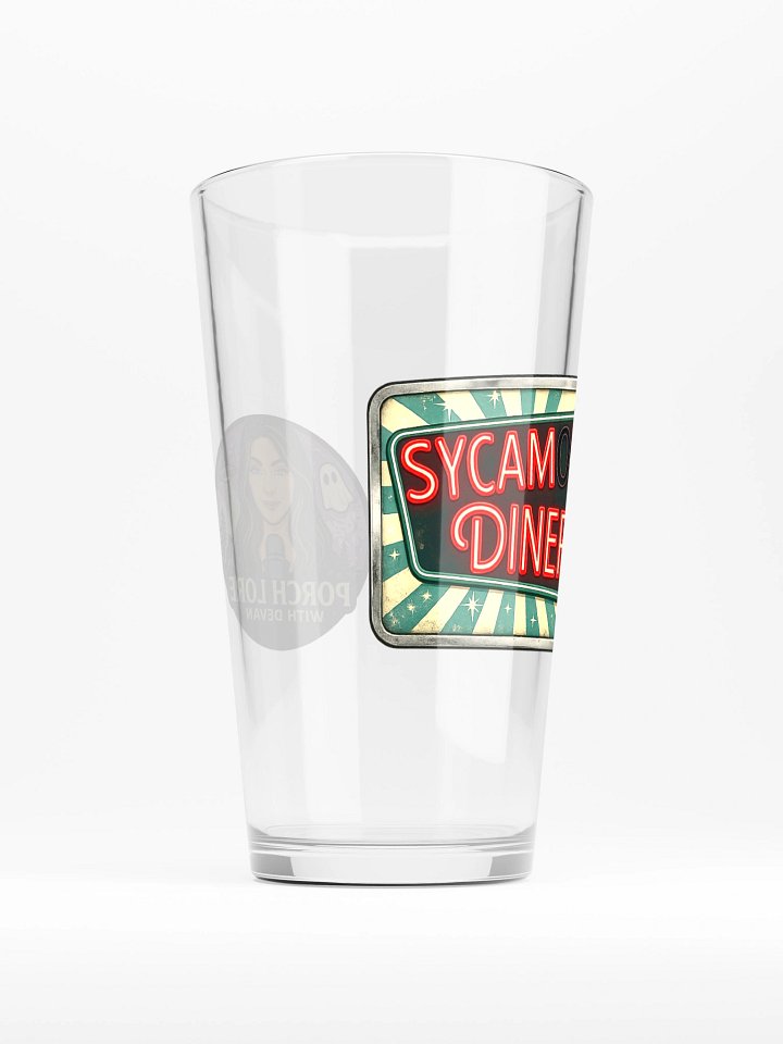 SYCAMORE DINER SHAKER PINT GLASS 16oz product image (2)