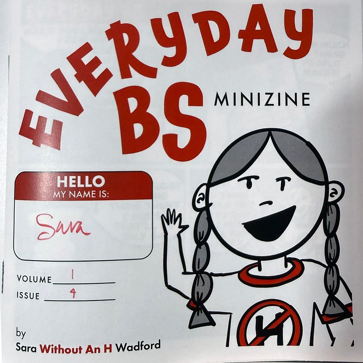 Everyday BS Mini Zine Volume 1 Issue 4 product image (1)