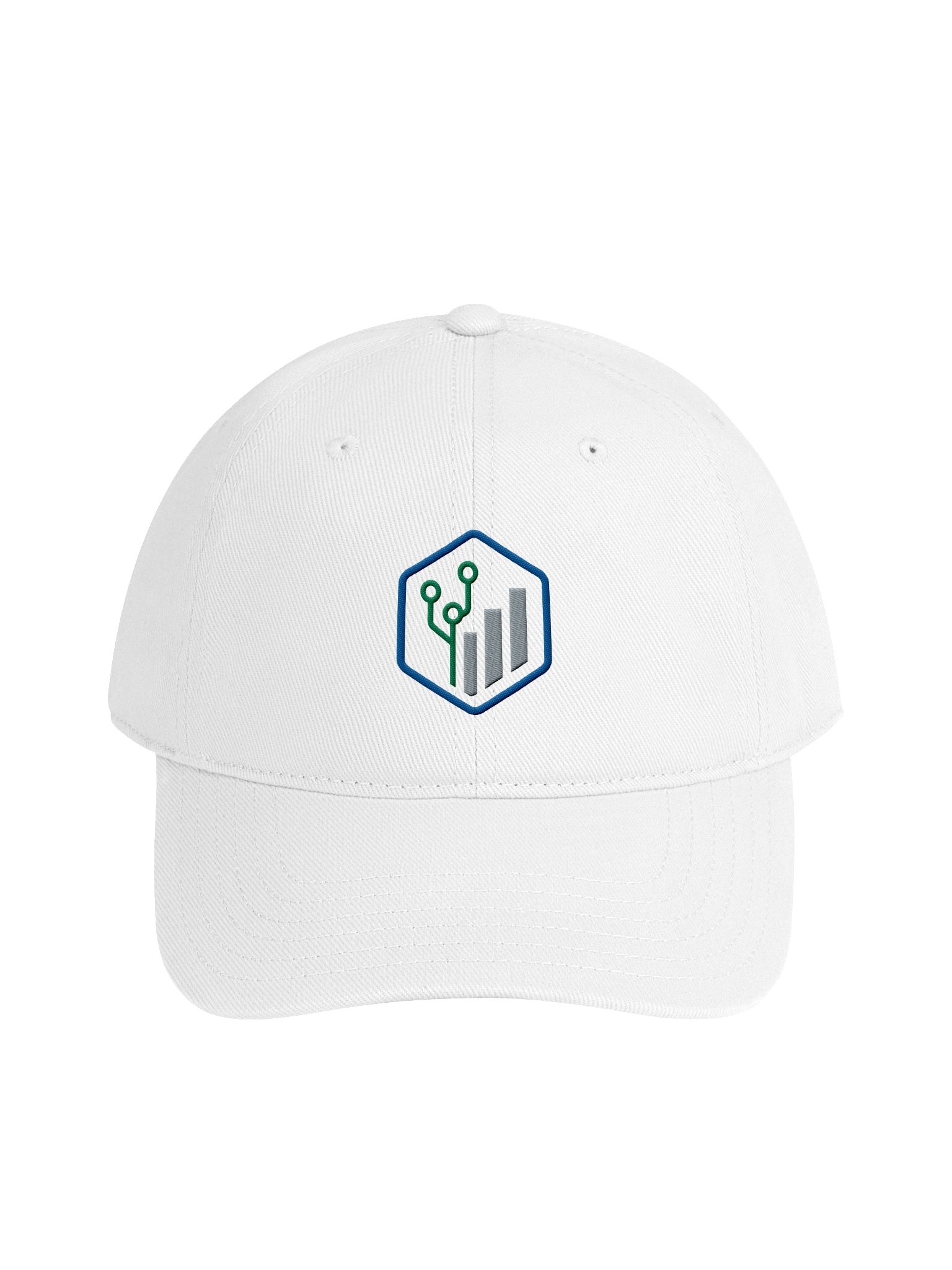 VIDANALYTICA INC Cap - Logo White Embroidered product image (1)