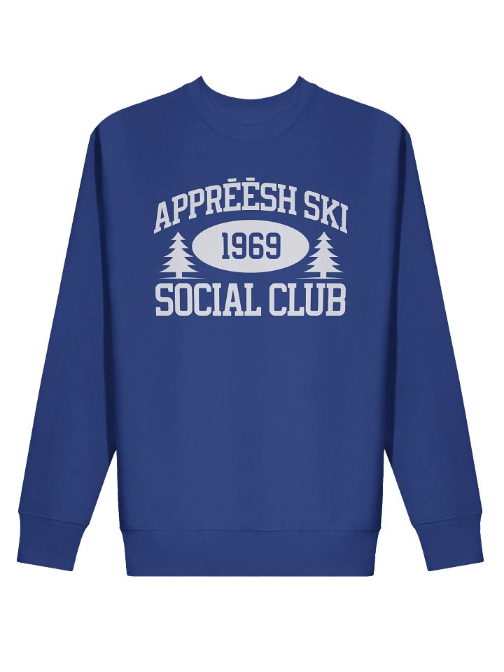 Royal Blue Appreesh Ski Sweatshirt product image (2)