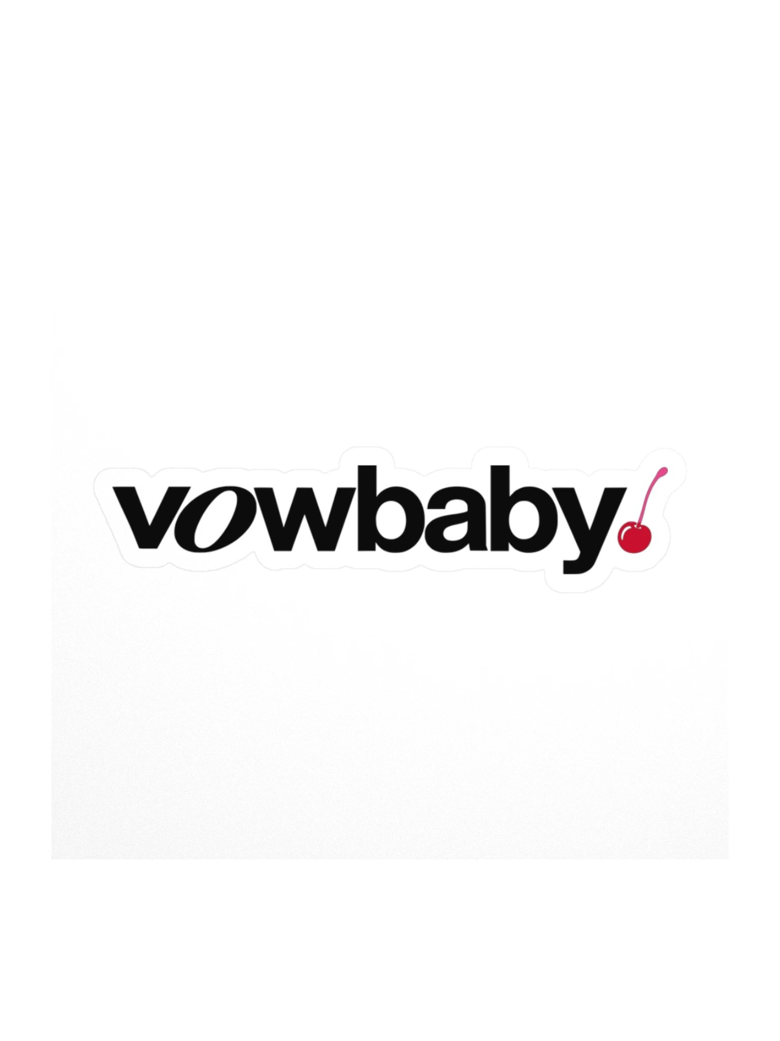 vowbaby Logo Sticker product image (1)