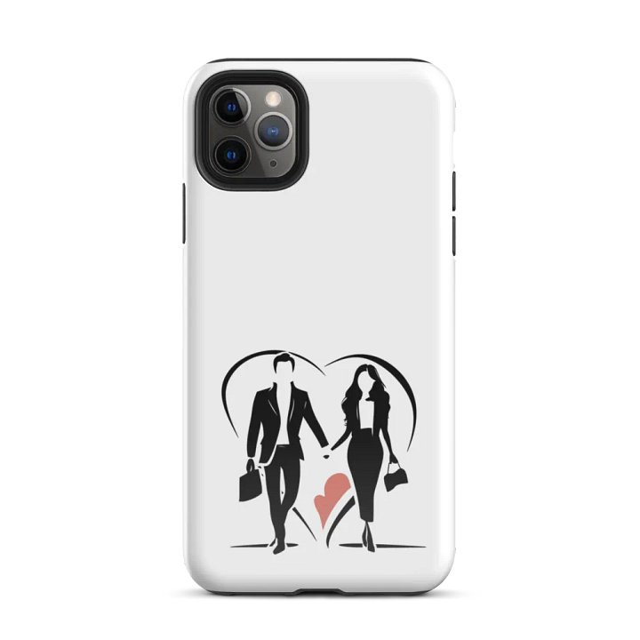 Modern Love Logo Tough Case for Iphone (White) product image (2)