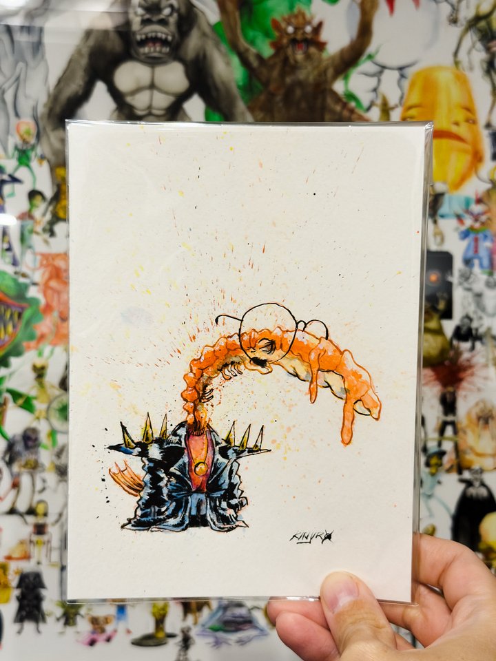 SHRIMP! (Original Watercolor Painting) product image (2)