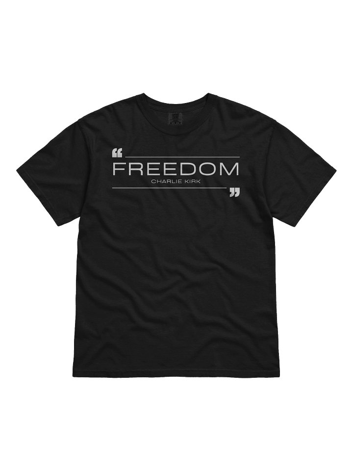 Freedom Charlie Kirk Graphic Tee product image (1)