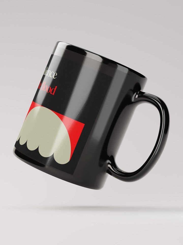 The Flood - Black Glossy Mug product image (3)