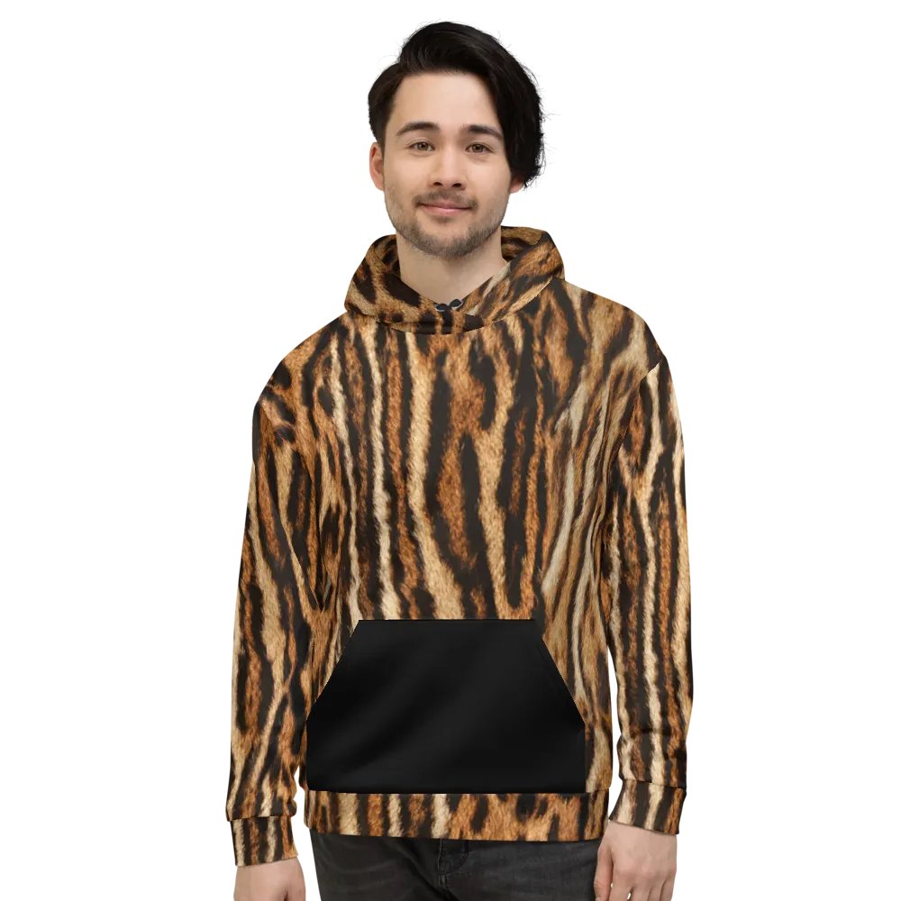 ocelot fur hoodie product image (2)