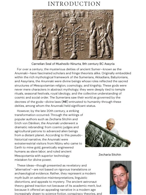 Anunnaki Unmasked - Sumerian Myth vs Ancient Alien Theories product image (2)