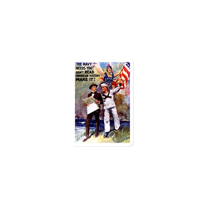 Don't Read American History - Make It (magnet) product image (1)