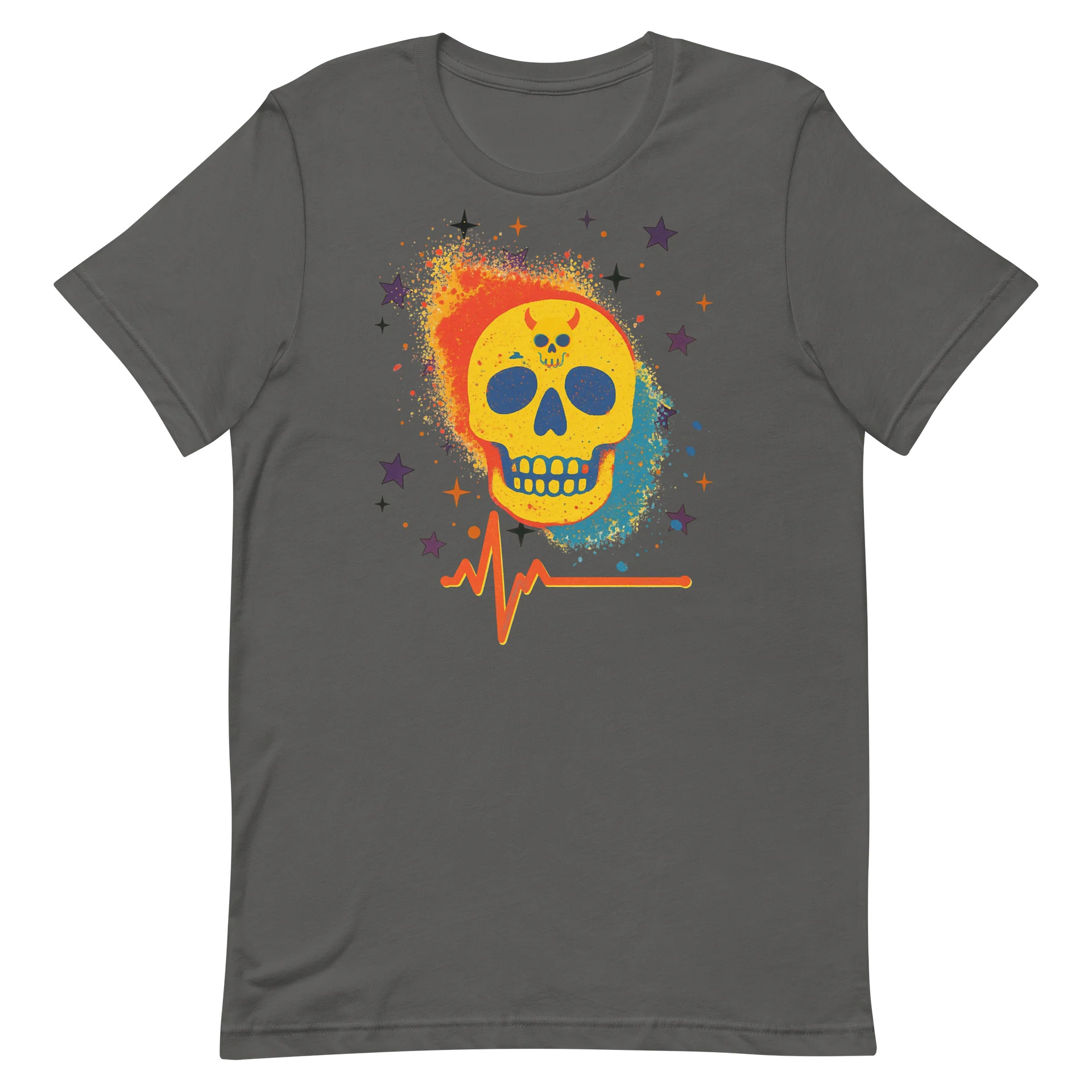 Neon Skull Pulse Tee product image (7)