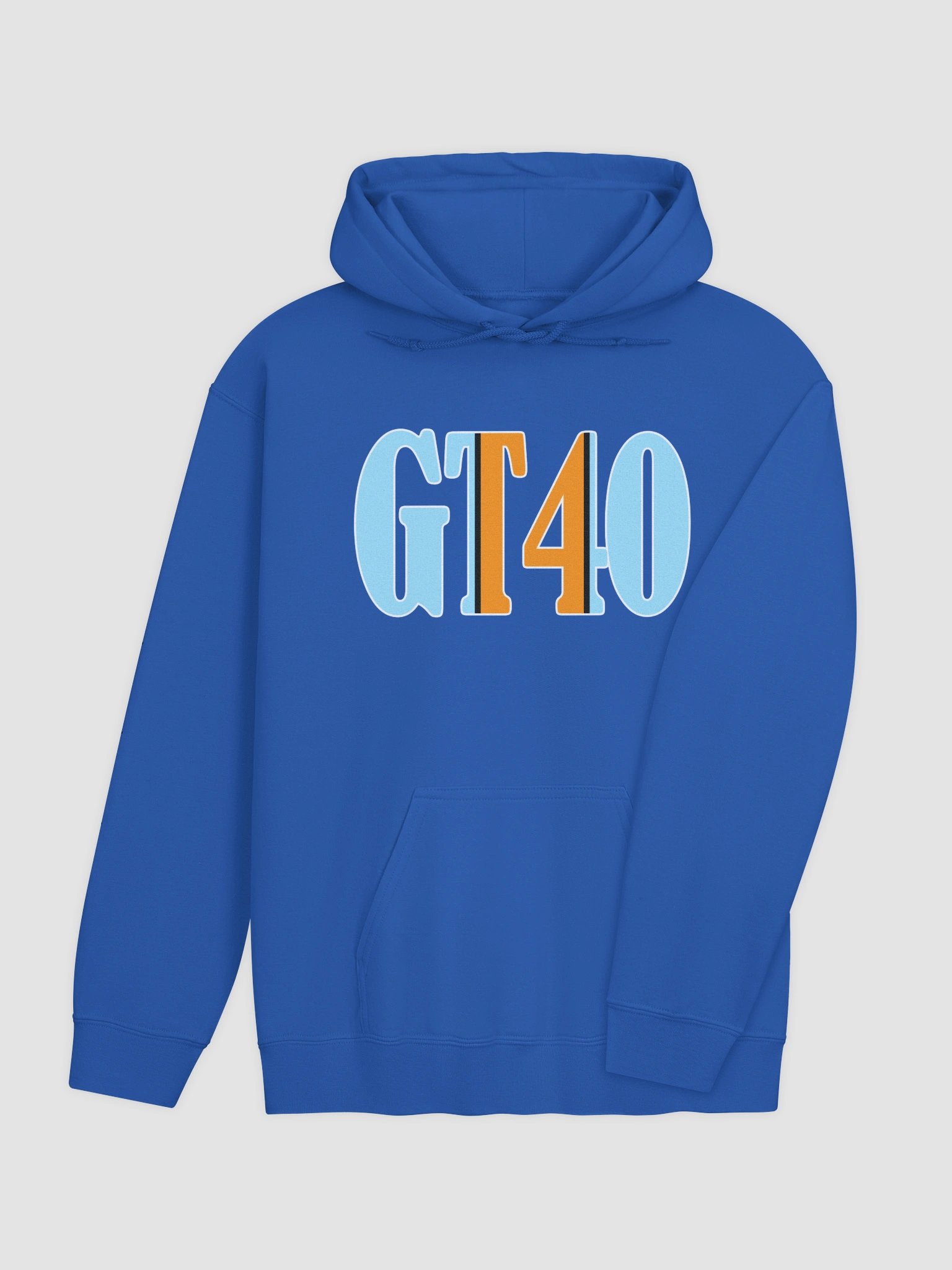 GT40: A Tribute to Racing Legend" – Gulf-Inspired Hoodie product image (4)