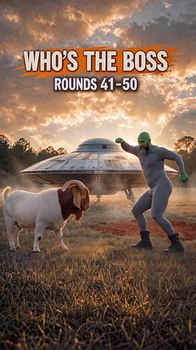 Who’s the boss: Rounds 41-50. #sogachaos #whostheboss #sogachaos #goatlife #compilation