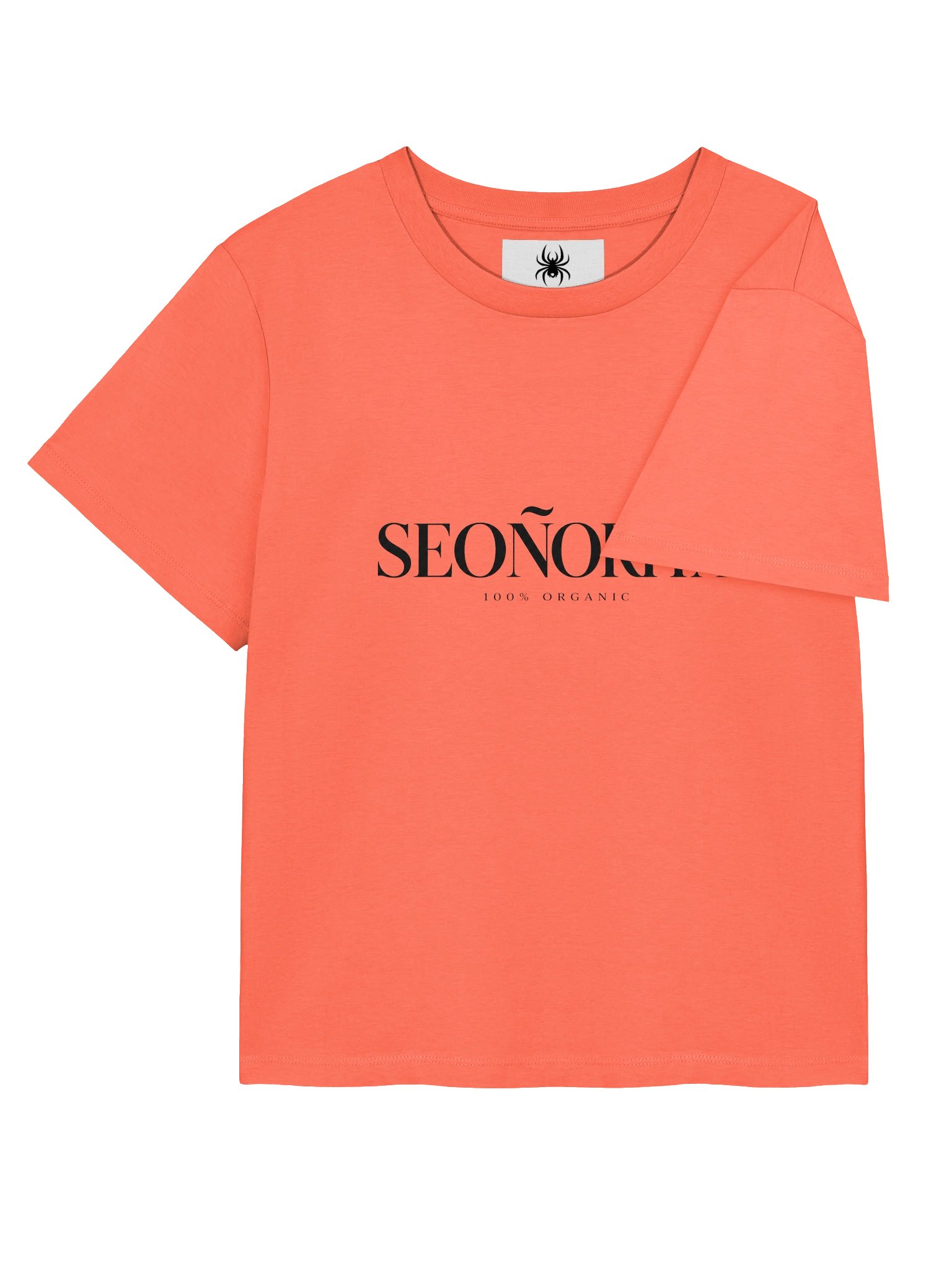 SEOÑORITA — "100% Organic" Fitted Tee product image (5)