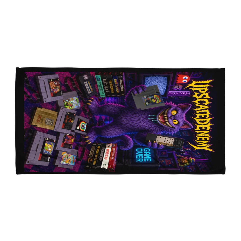 Upscaled - Nostalgia Fuel! Limited Edition Beach Towel product image (2)