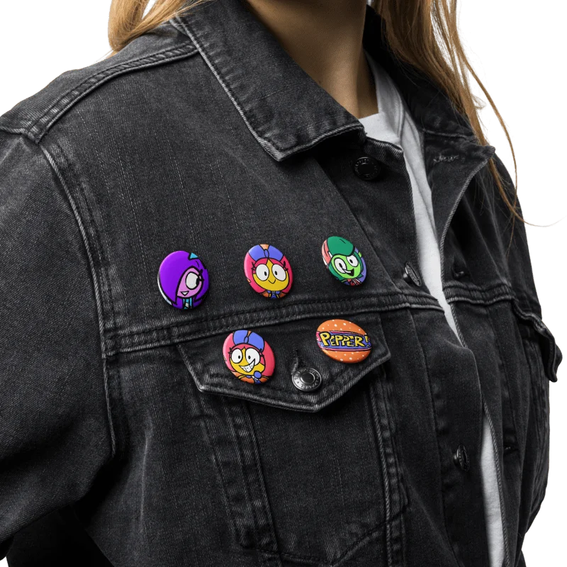 Pepper Pin Buttons Set product image (6)