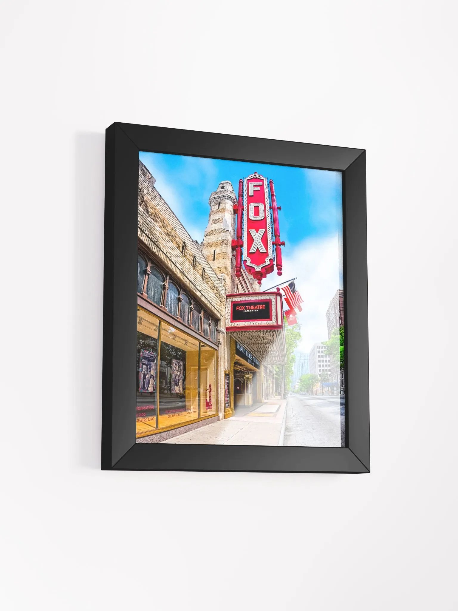 Fabulous Fox Theatre On Peachtree Street - Studio Framed Print product image (2)