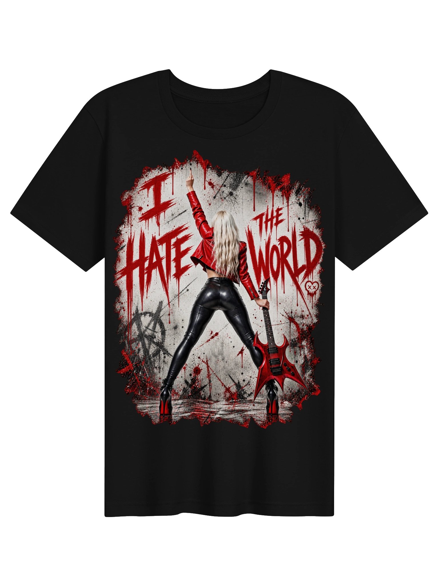 Aurora Luna Winterstar - I Hate The World - T-SHIRT product image (3)