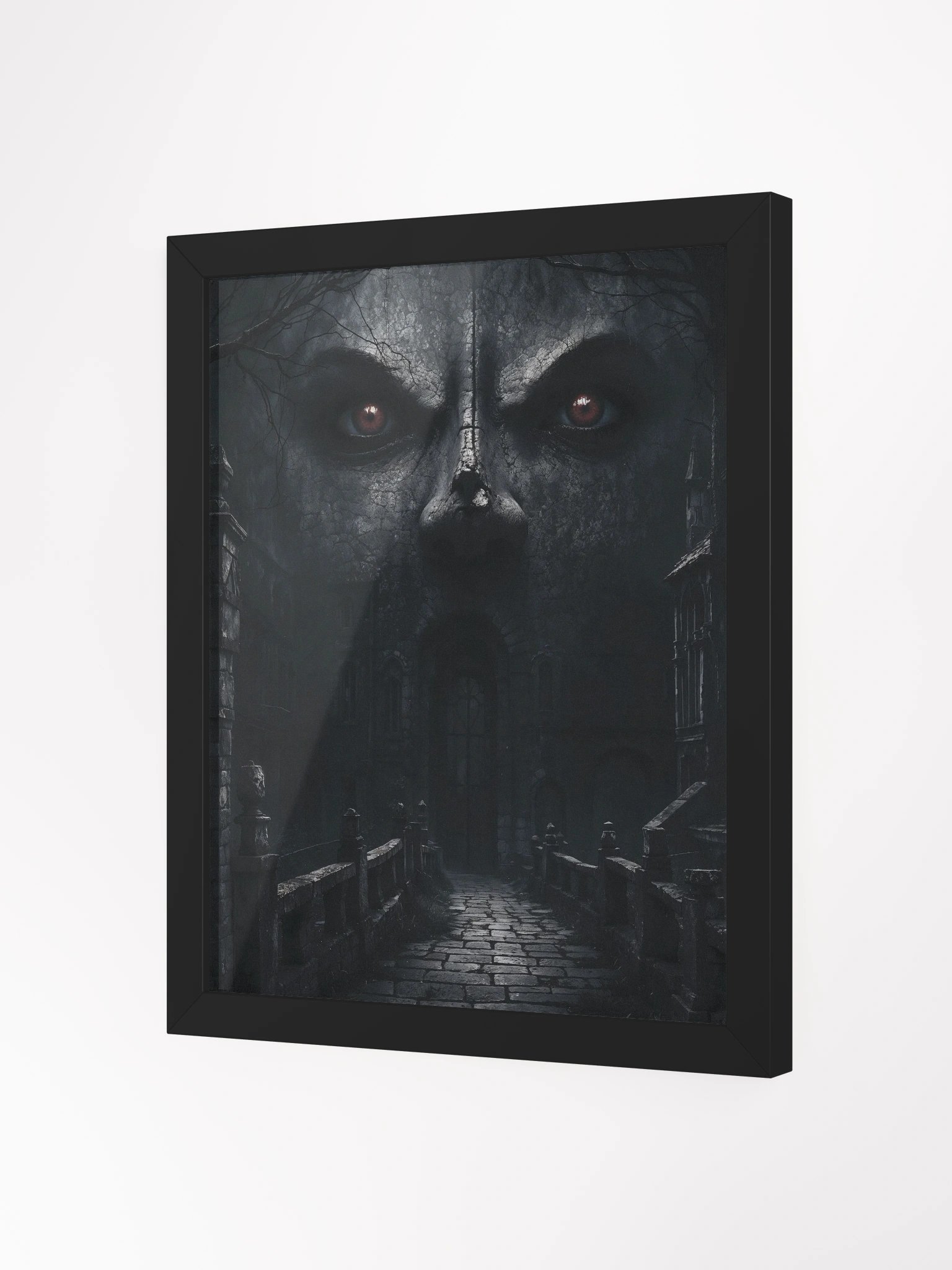 The Watching Walls Framed Print product image (9)
