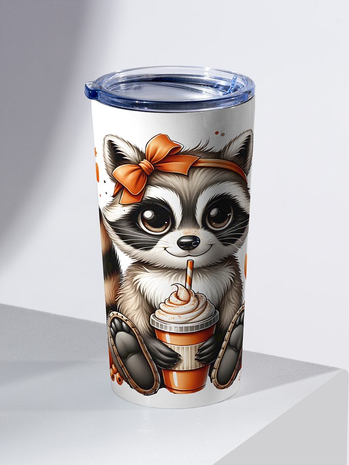 Raccoon Pumpkin Spice Tumbler product image (2)