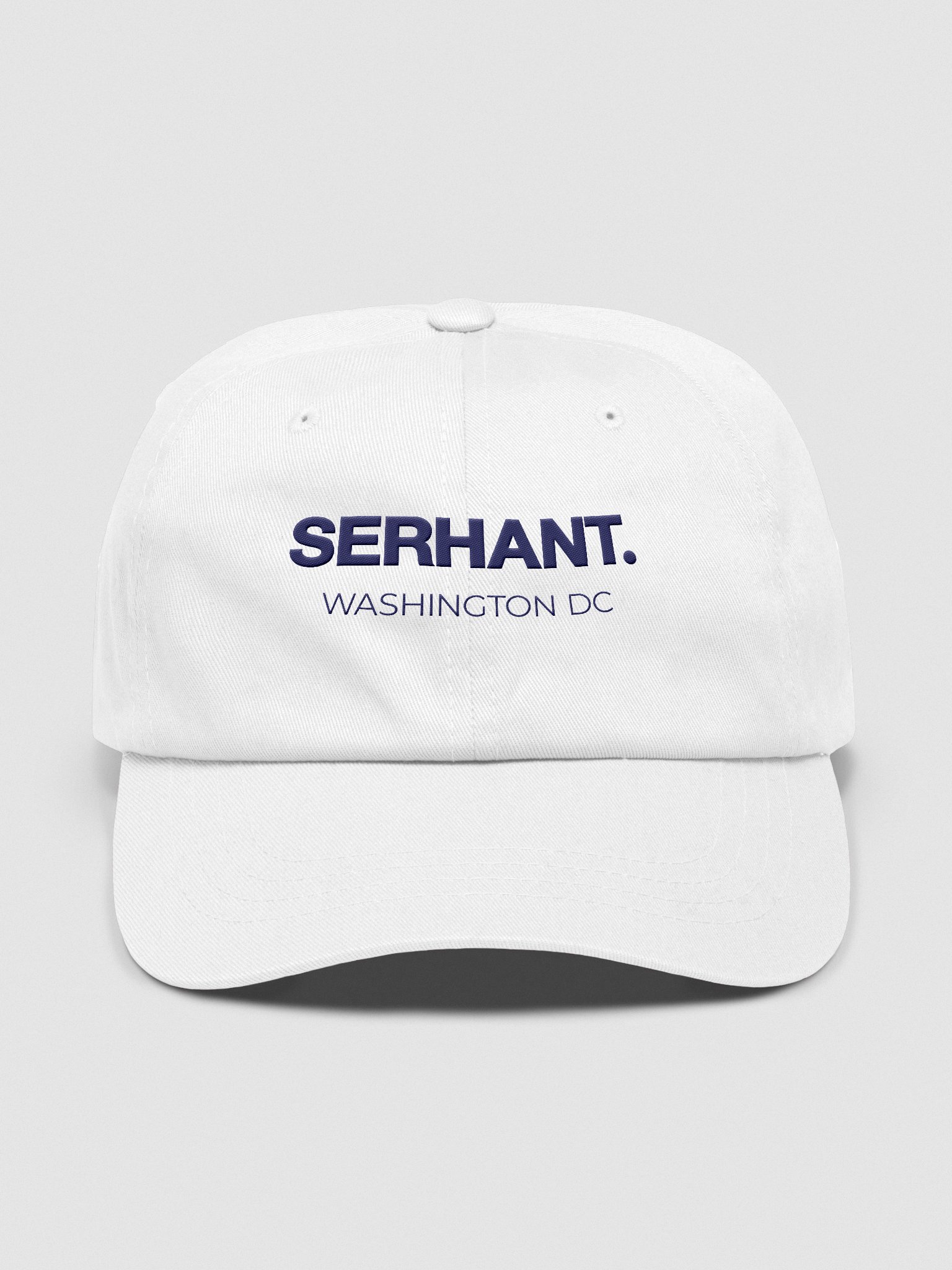 SERHANT. Washington DC White Dad Hat product image (1)