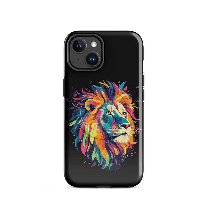 Vibrant Lion iPhone® MagSafe® Tough Case product image (2)
