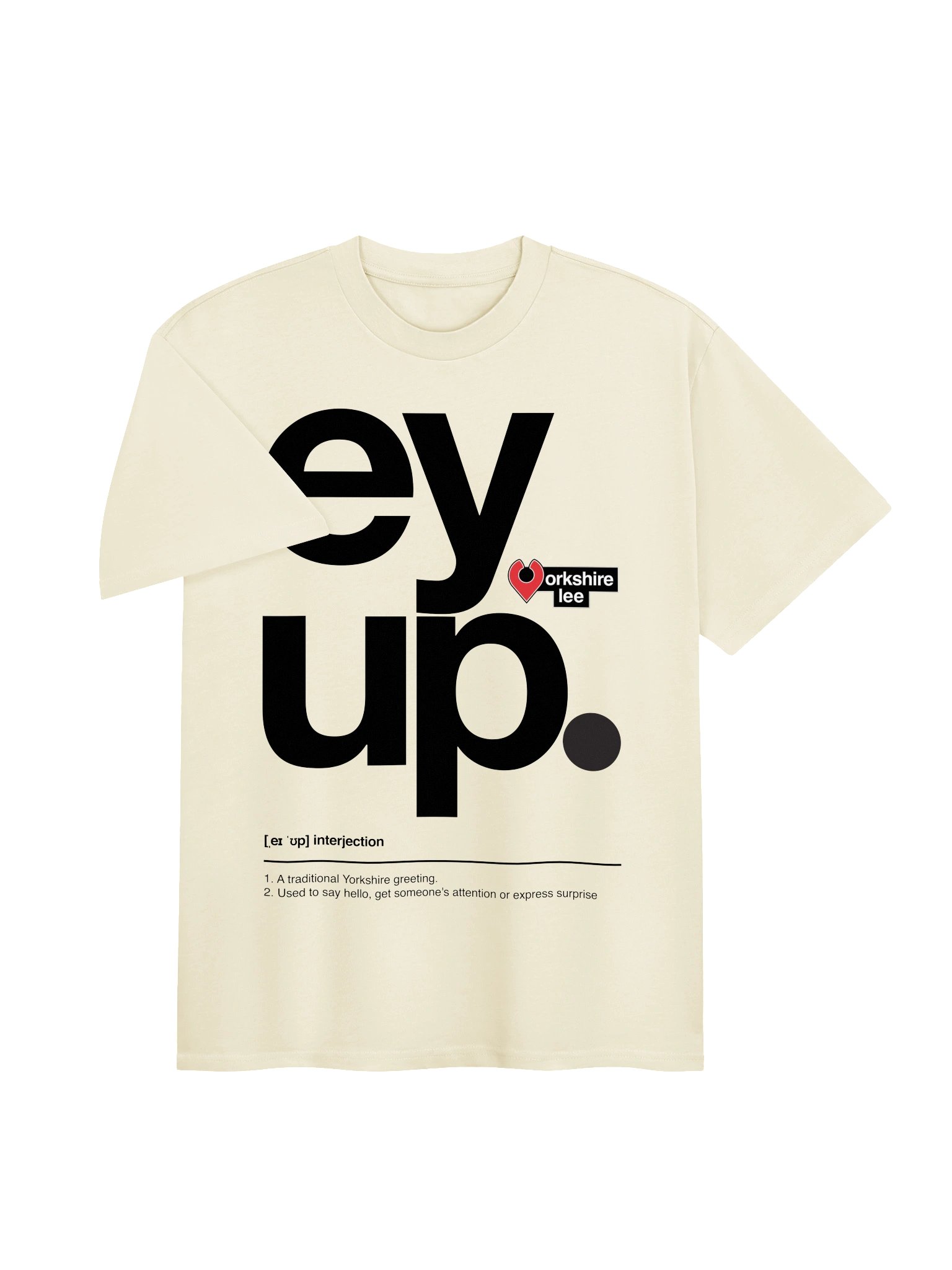Ey Up heavyweight boxy t-shirt product image (3)