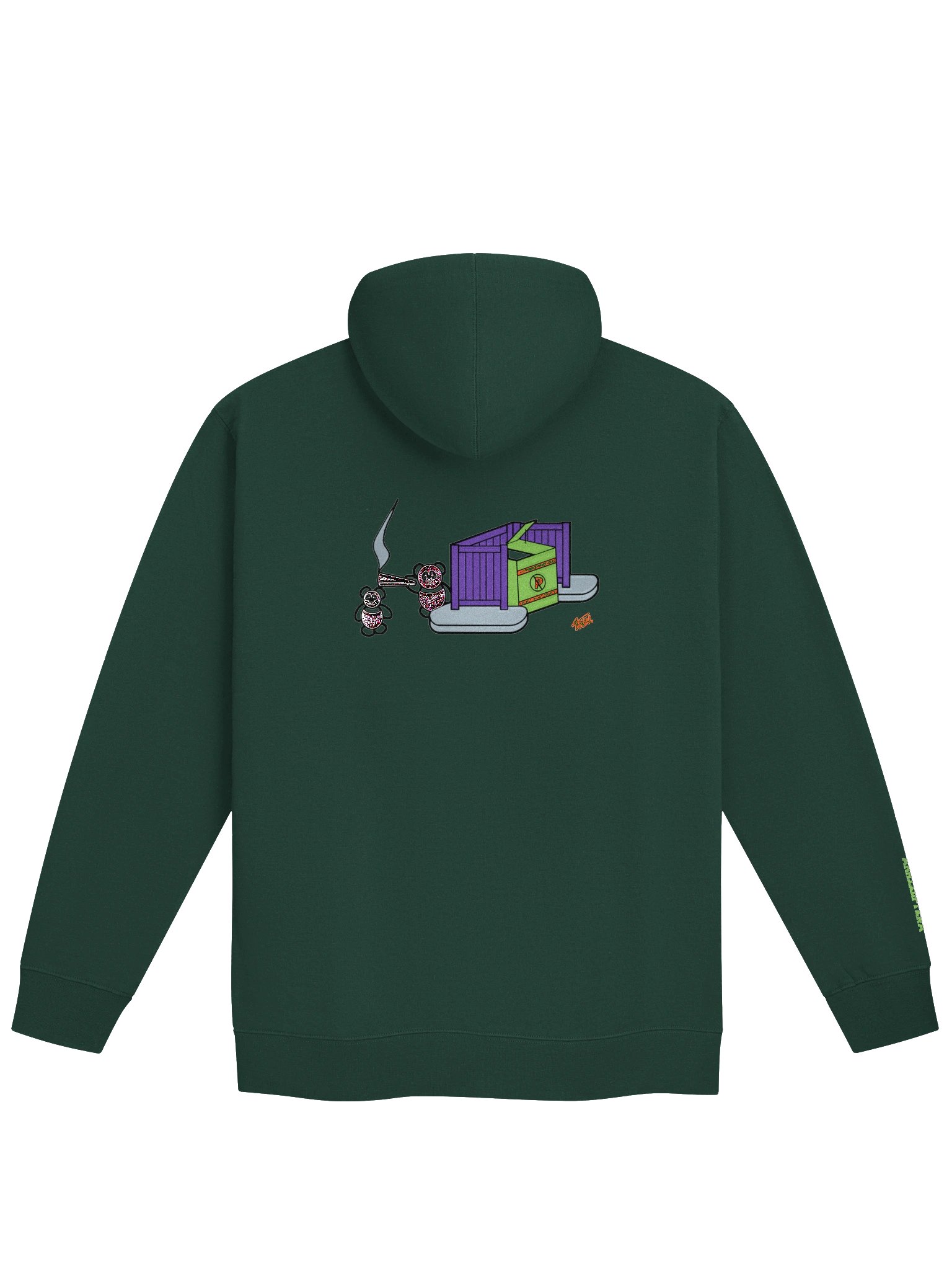 Trash Pandas Zip Up Hoodie product image (1)