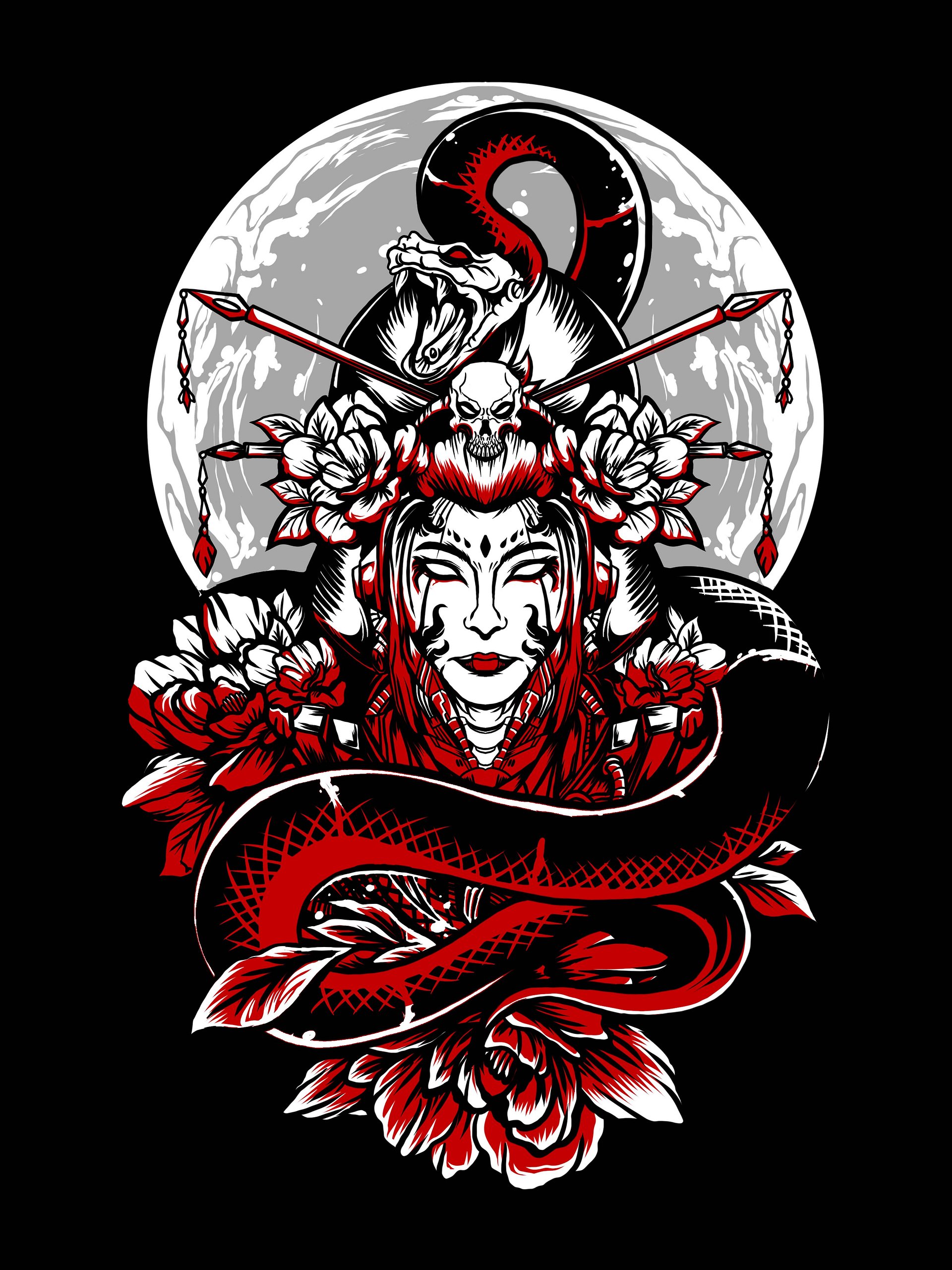 Queen of Geisha GOLDEN EDITION [16x20] product image (3)