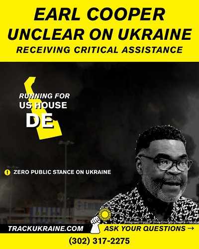 Jeff Appelhans @AppelhansForDE is running in Delaware's Democratic Senate primary.

✅Pro-Ukrainian rhetoric