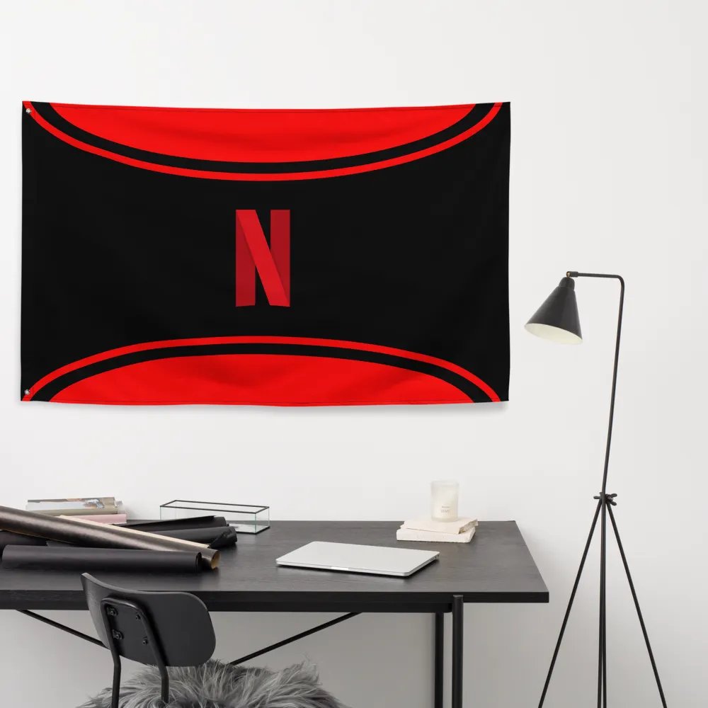 Netflix and Chill Flag product image (9)