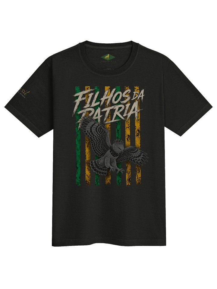 Camiseta Filhos da Patria Oversized Fauna da Patria Gaviao Real product image (2)