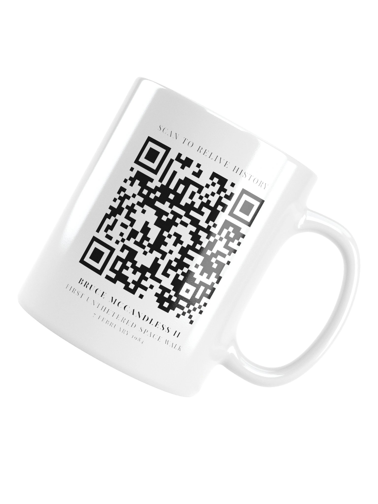 Bruce McCandless First Untethered Space Flight Mug product image (16)