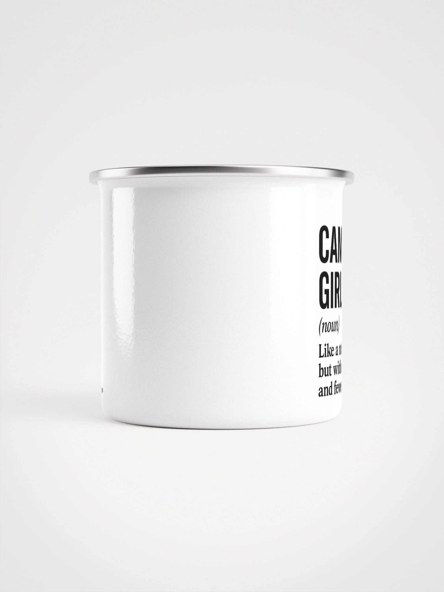 Campervan Girl - Enamel mug product image (2)