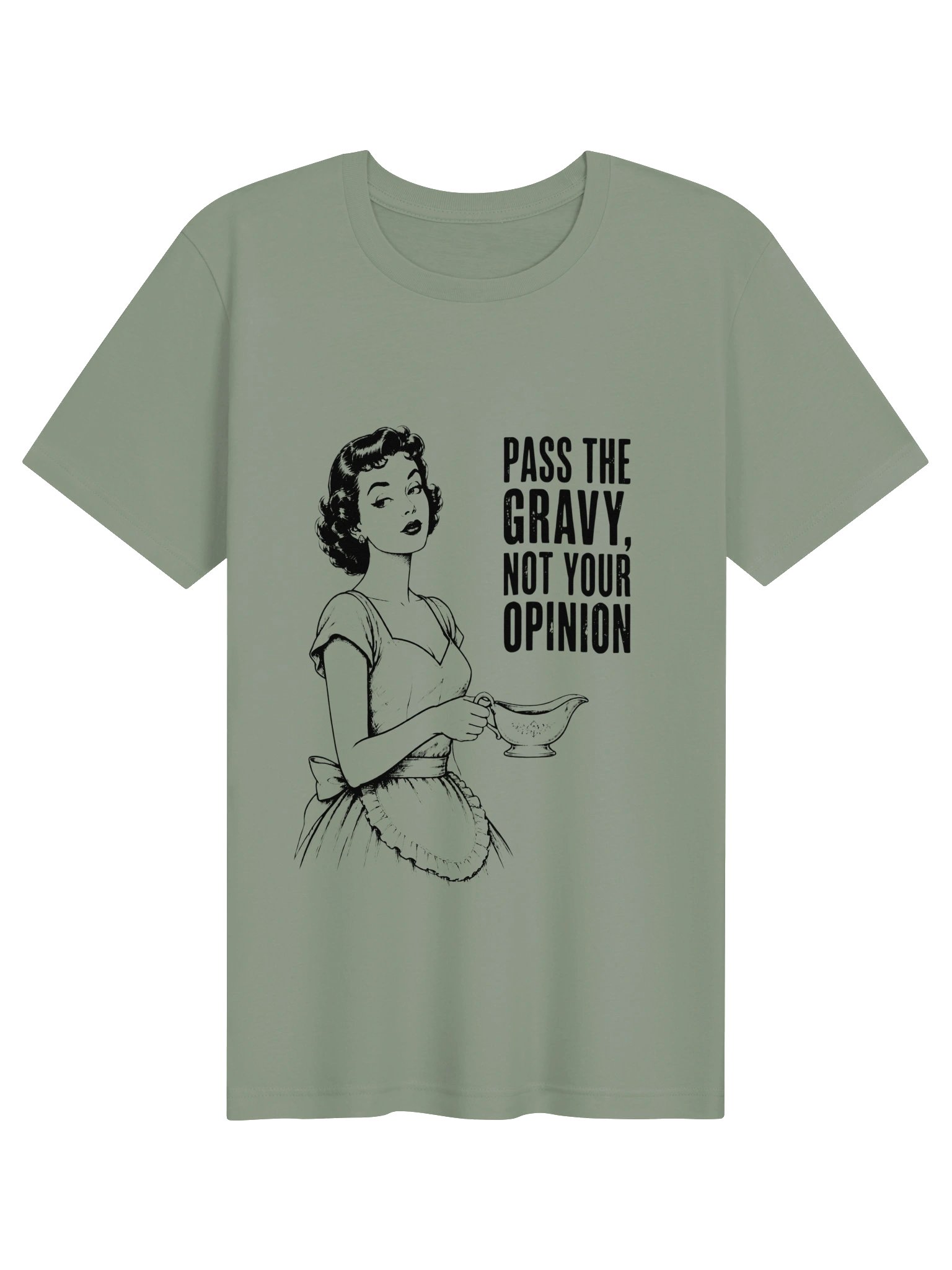 Pass the Gravy, Not Your Opinion | Vintage Thanksgiving Tee product image (1)