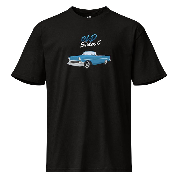 Cool Old School Black Tee product image (1)