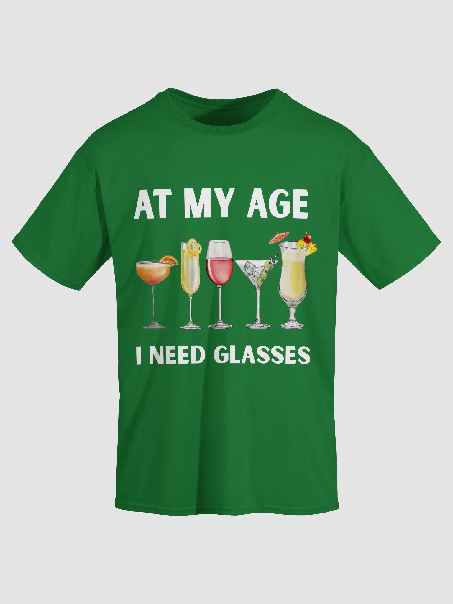 Cocktail Glasses Unisex T-Shirt product image (20)
