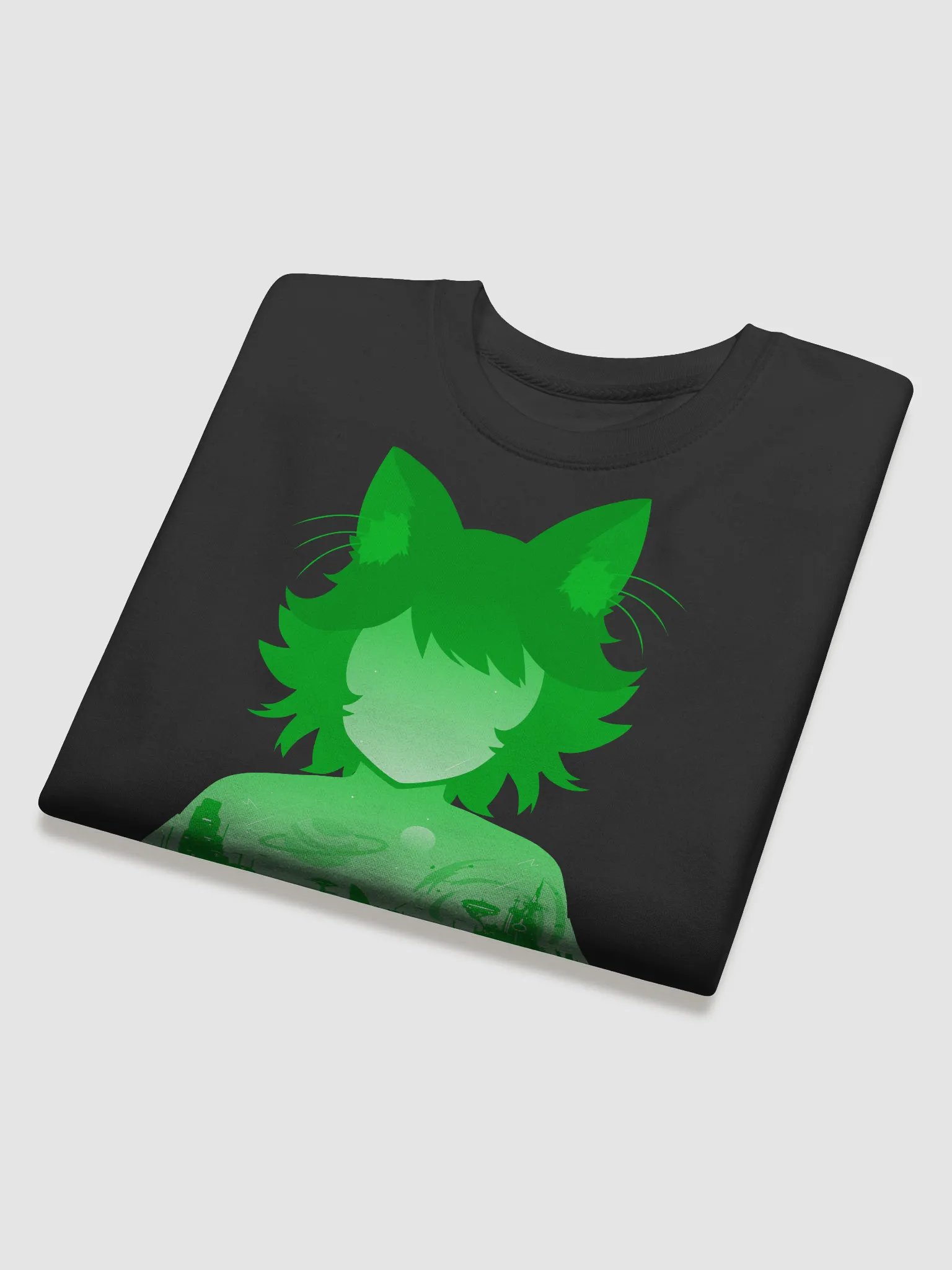 Cyber Kitty (Crew Neck) product image (4)