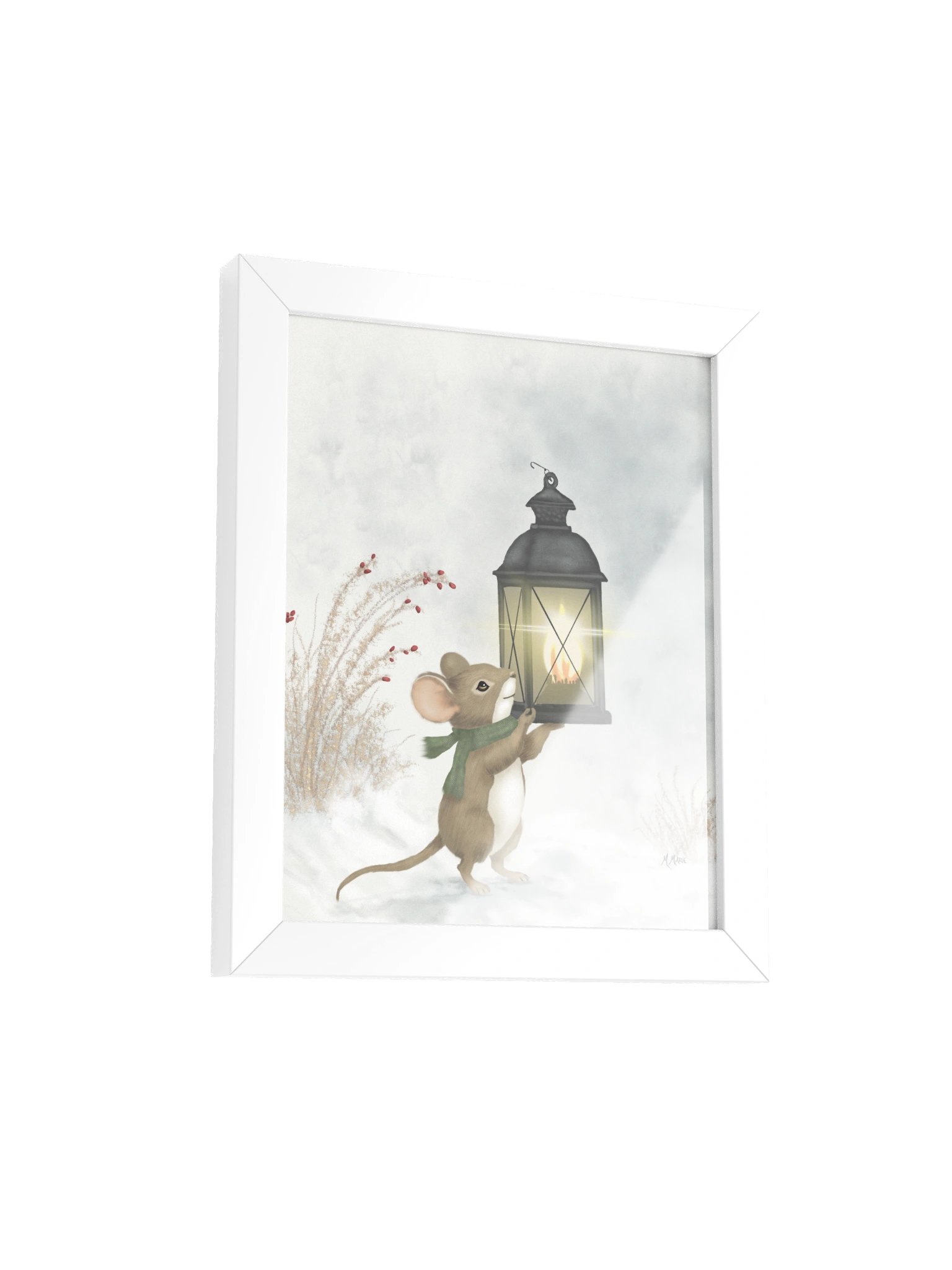 Winter Mouse – Art Poster Print product image (10)