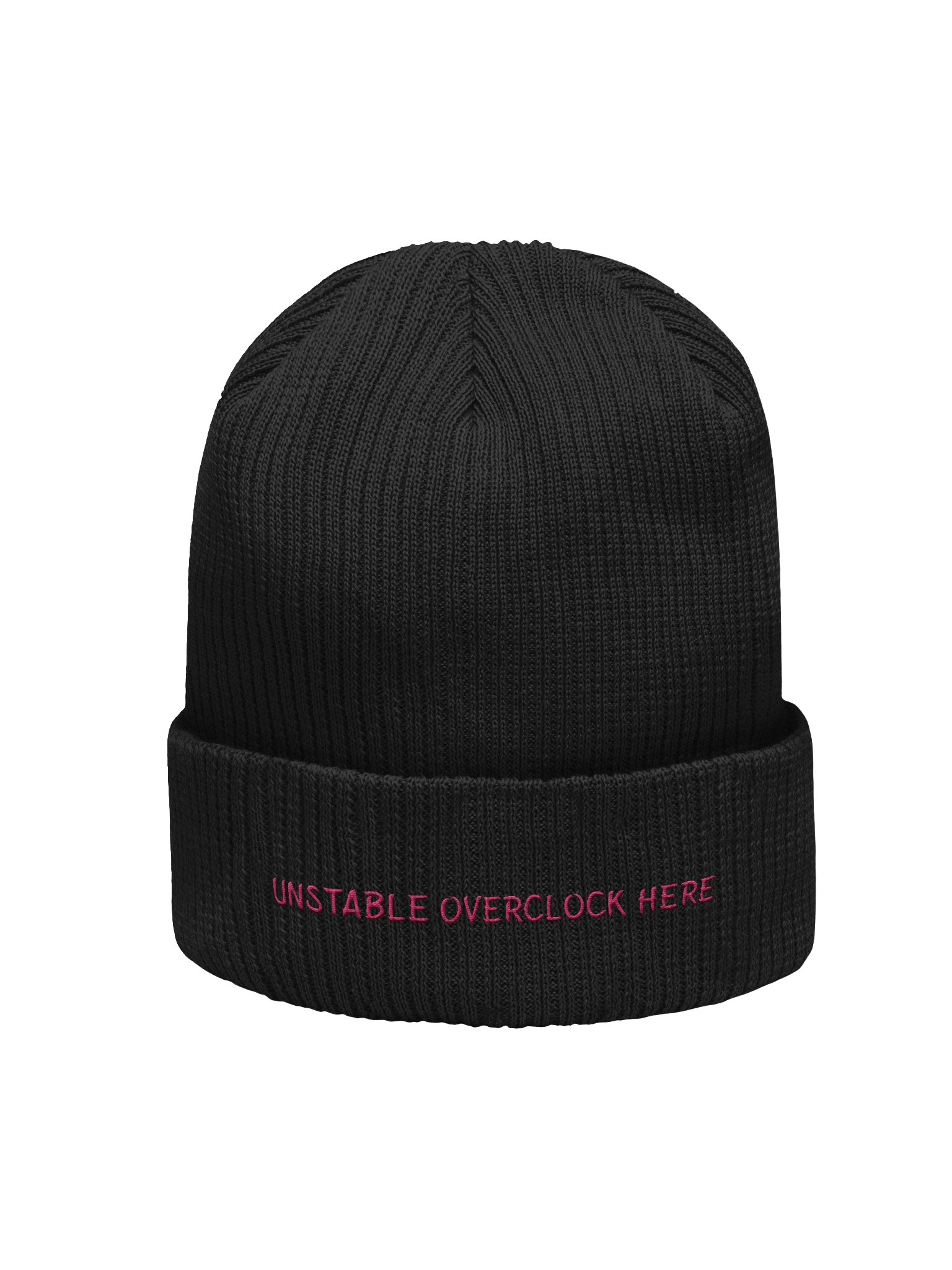 Unstable OverClock Here. Meme Beanie product image (1)