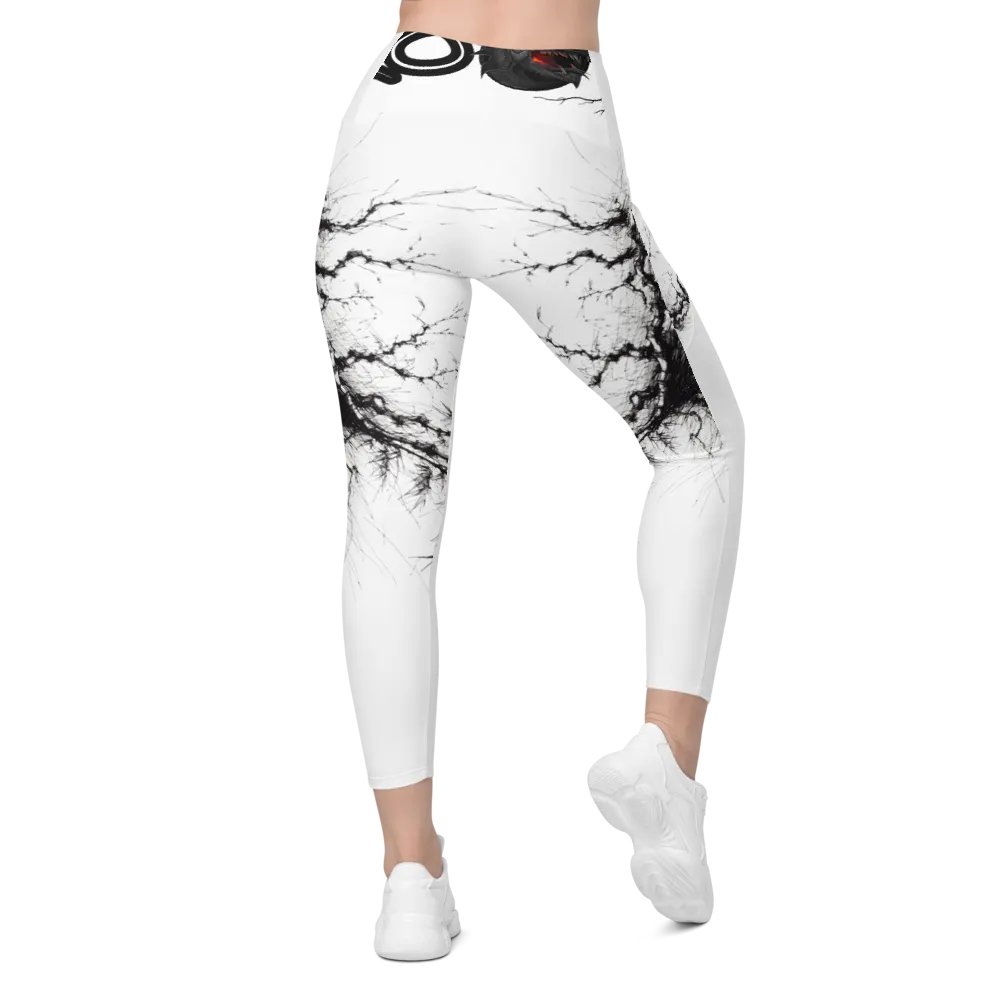 Bamboo Print Leggings with Pockets product image (6)