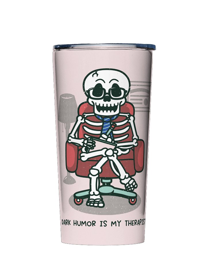Dark Humor Is My Therapy Tumbler product image (1)