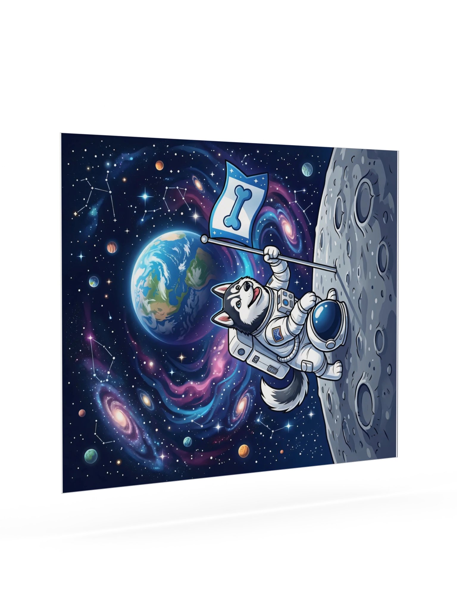 Moonwalk Husky Poster product image (21)