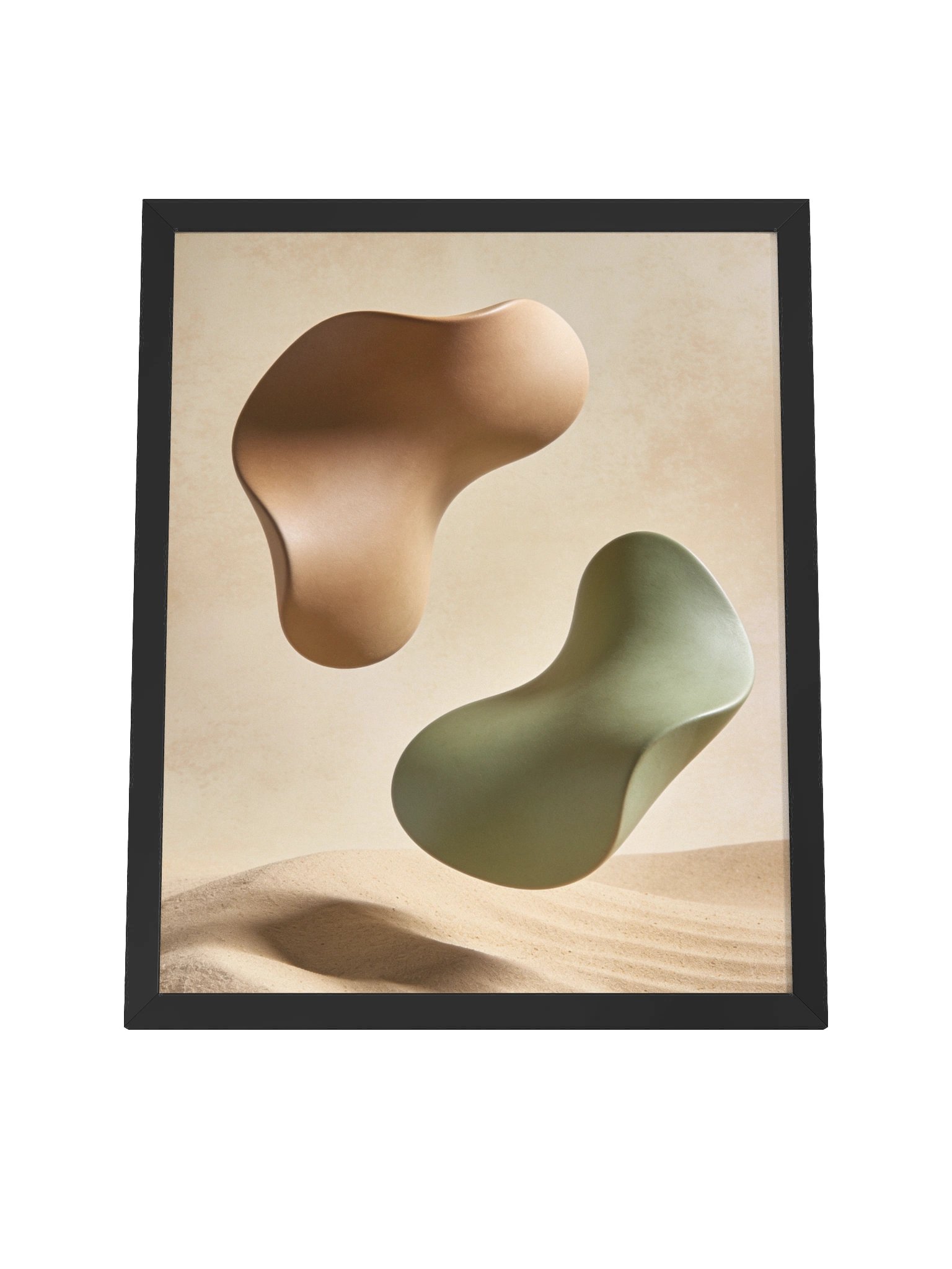 Desert Harmony: Abstract Earth Tones Wall Art- 41×51 cm product image (11)