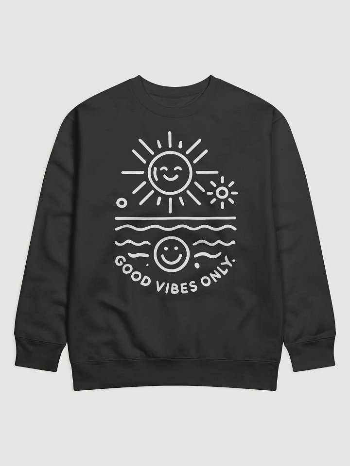 Good Vibes Only | Cotton Heritage Premium Sweatshirt product image (3)