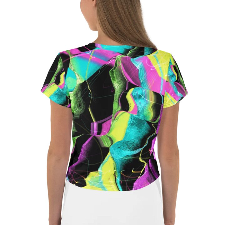 Neon Vibes Crop Tee product image (2)