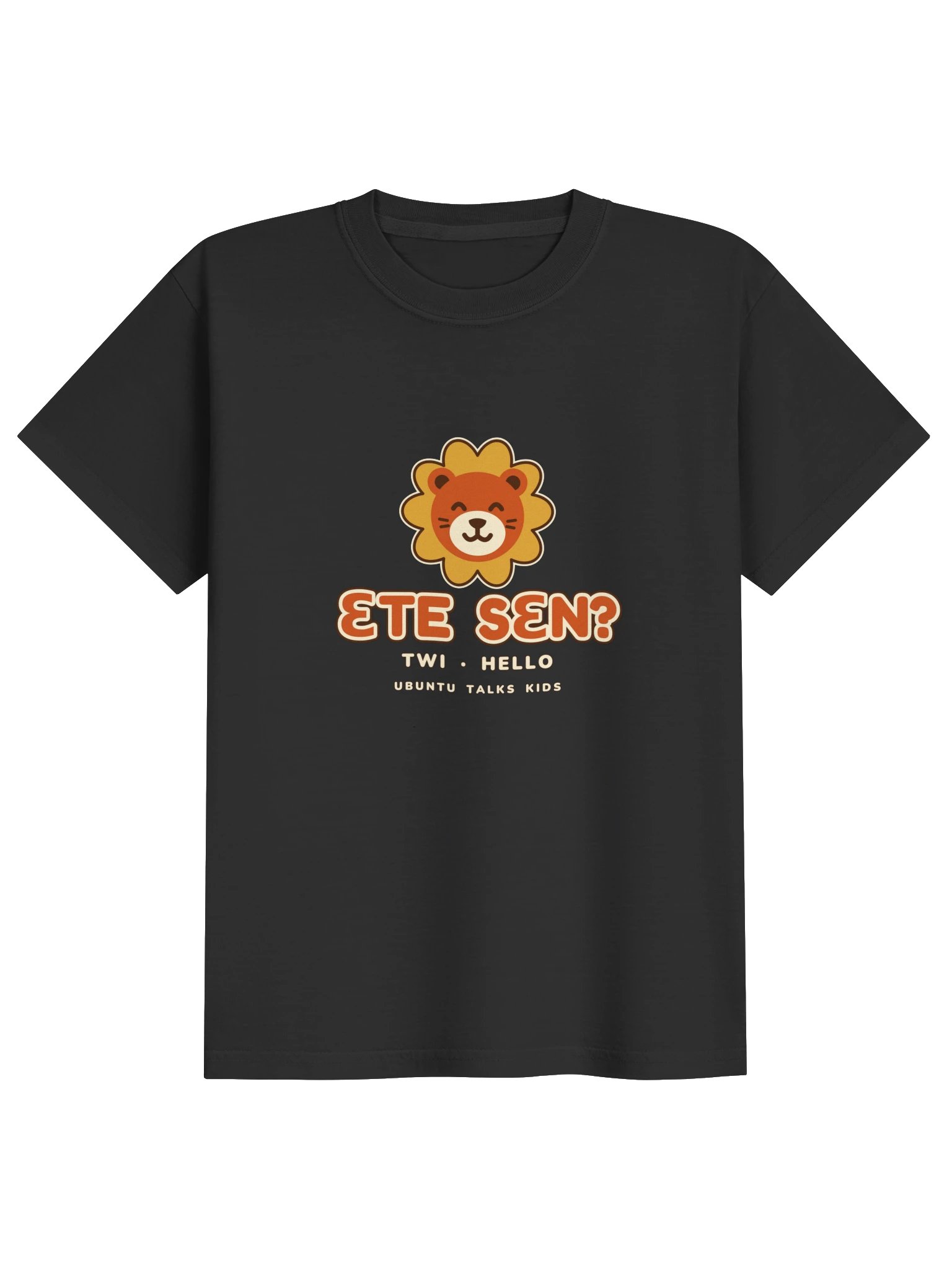 Hello Safari — ƐTE SƐN? | Twi Kids Heavyweight Tee product image (1)
