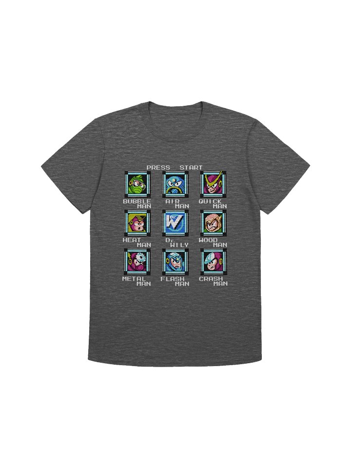 Mega Man 2 Stage Select Shirt product image (1)