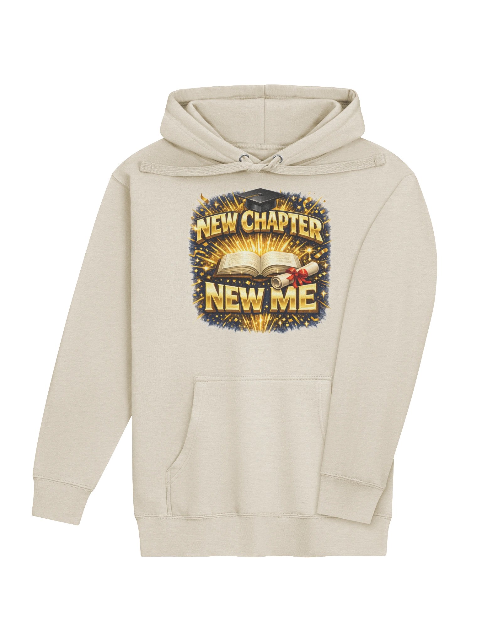 New Chapter New Me — Cotton Heritage Unisex Graduation Hoodie product image (4)